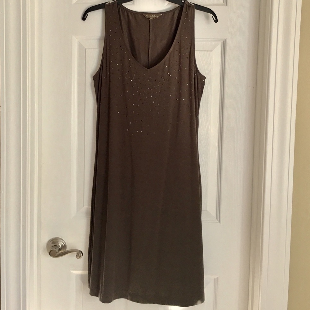 Tommy Bahama Olive Green Dress